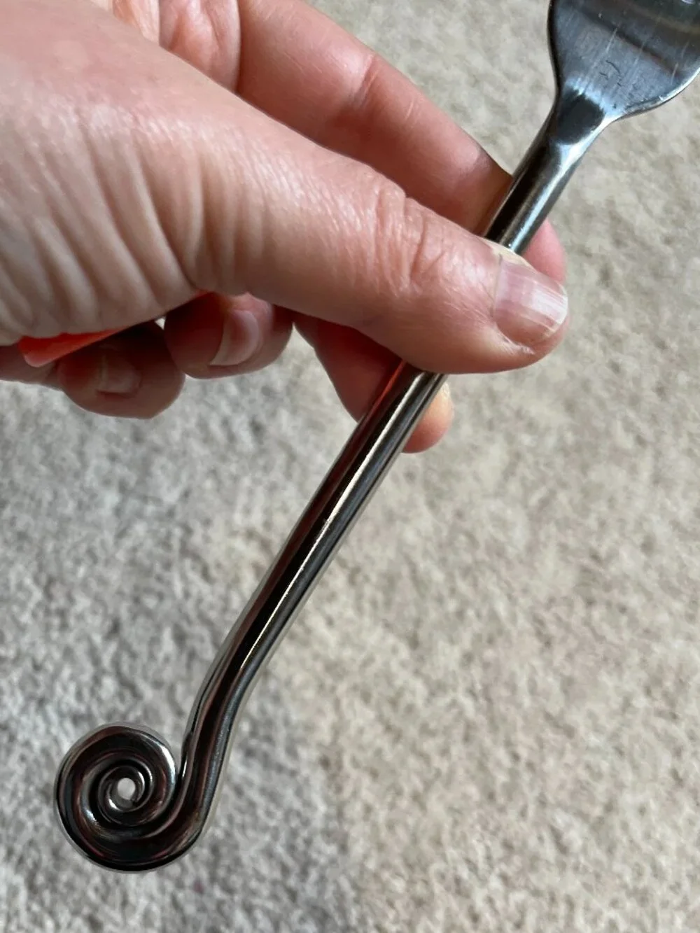Pottery Barn Fiddlehead Fork (Treble Clef - PBN17 Pattern)